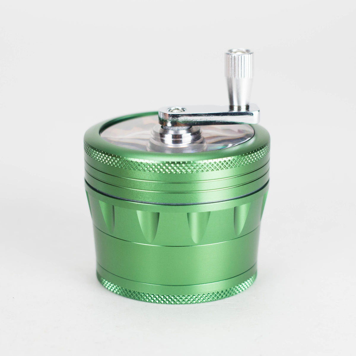 Green 4-Piece Metal Herb Grinder