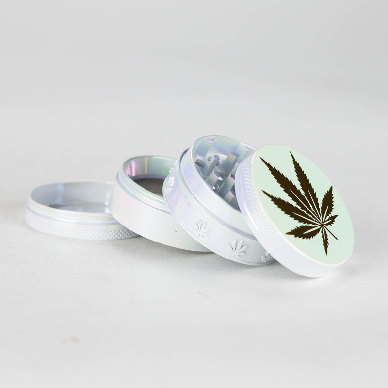 4-Piece Metal Weed Grinder in White