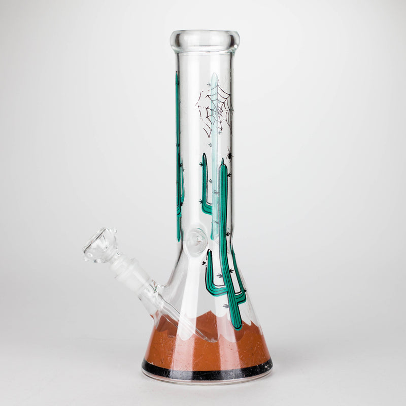 Arizona Desert Glass Beaker Bong