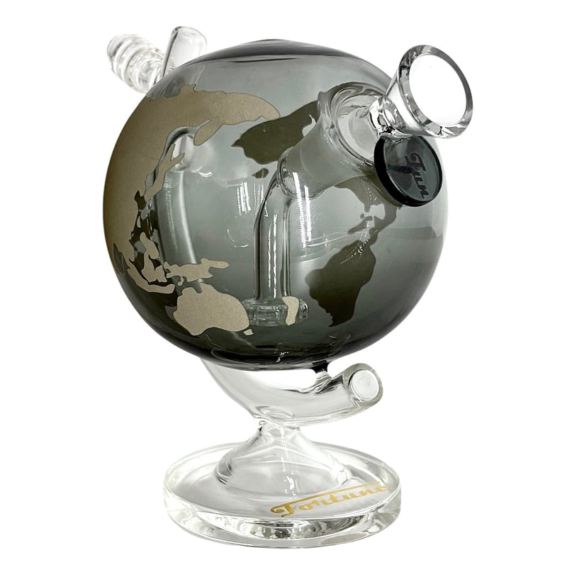 Around The World Bong With Circ Perc in Grey