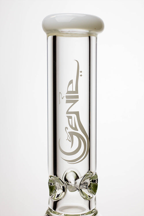 Glass Neck Of The 17" Beaker Bong With 10-Arm Tree Perc from GENIE Glass