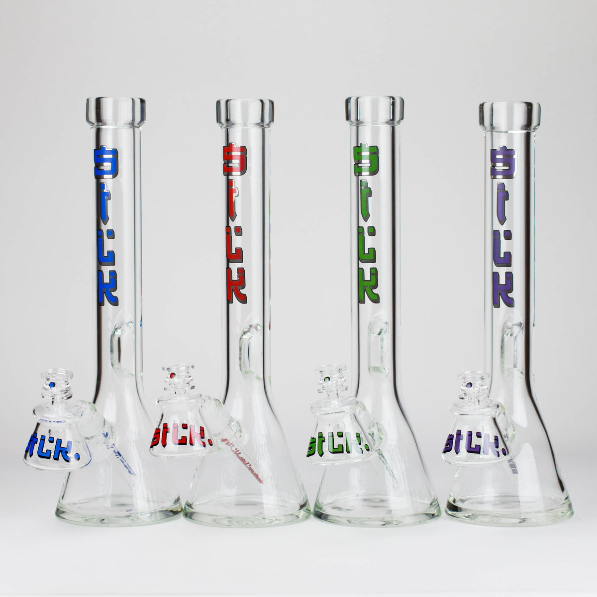 Beaker Bong With Ash Catcher