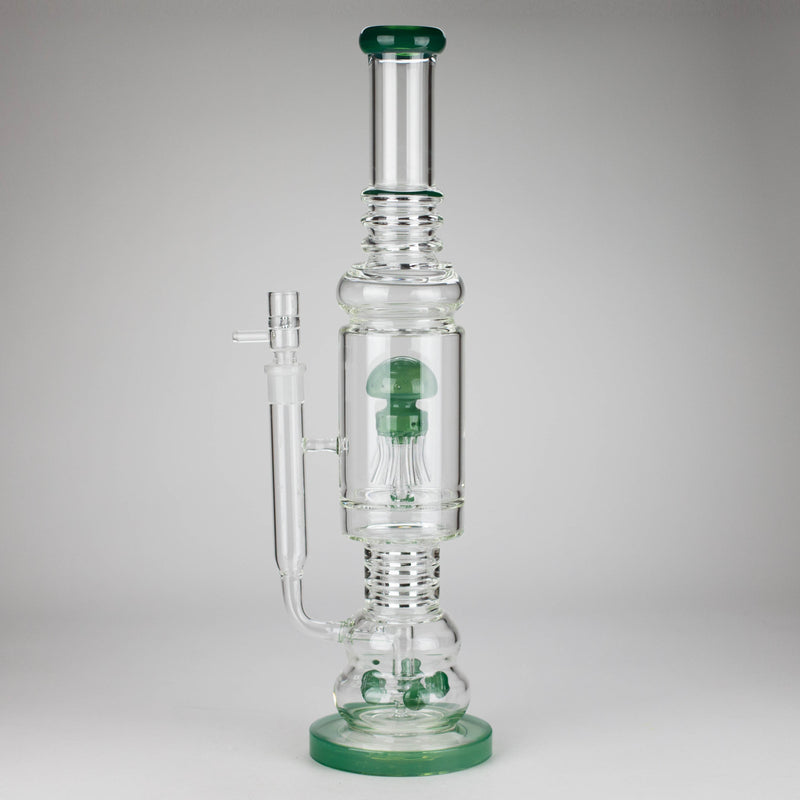Big Octopus Perc Bong With Matrix Diffuser in 18 Inches