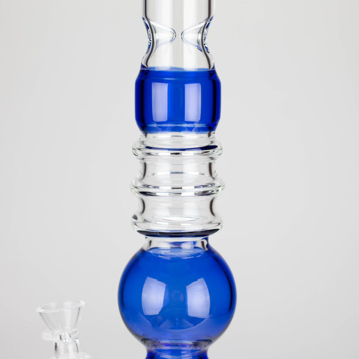 Glass Neck of the Big Showerhead Perc Water Bong