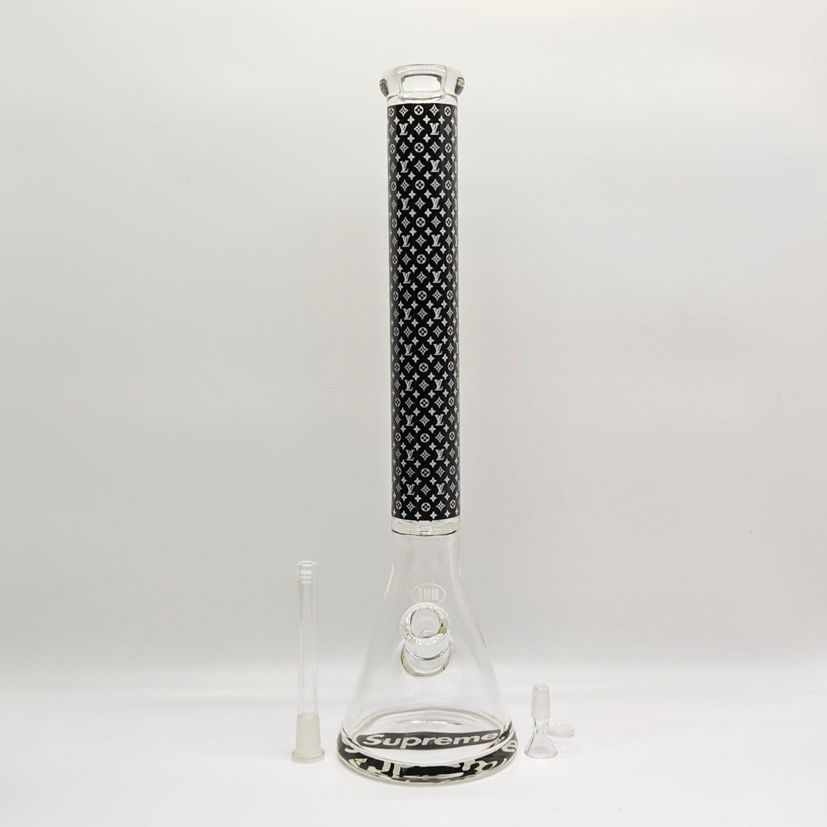 20 inch Black Supreme X LV Beaker Bong