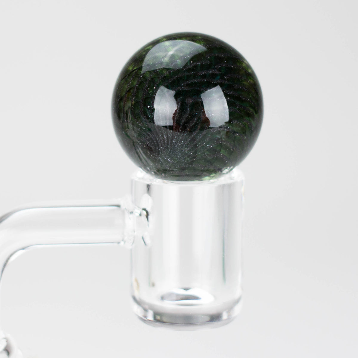 Black Marble Carb Cap