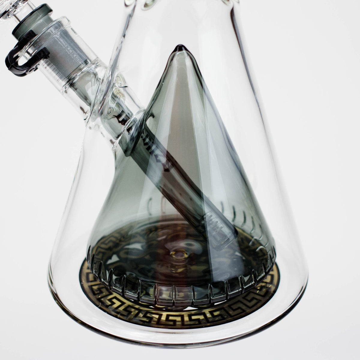 Base of the Medusa Big Beaker Bong With Cone Perc