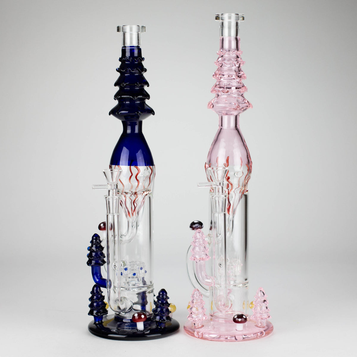 Dark Forest Recycler Perc Bong