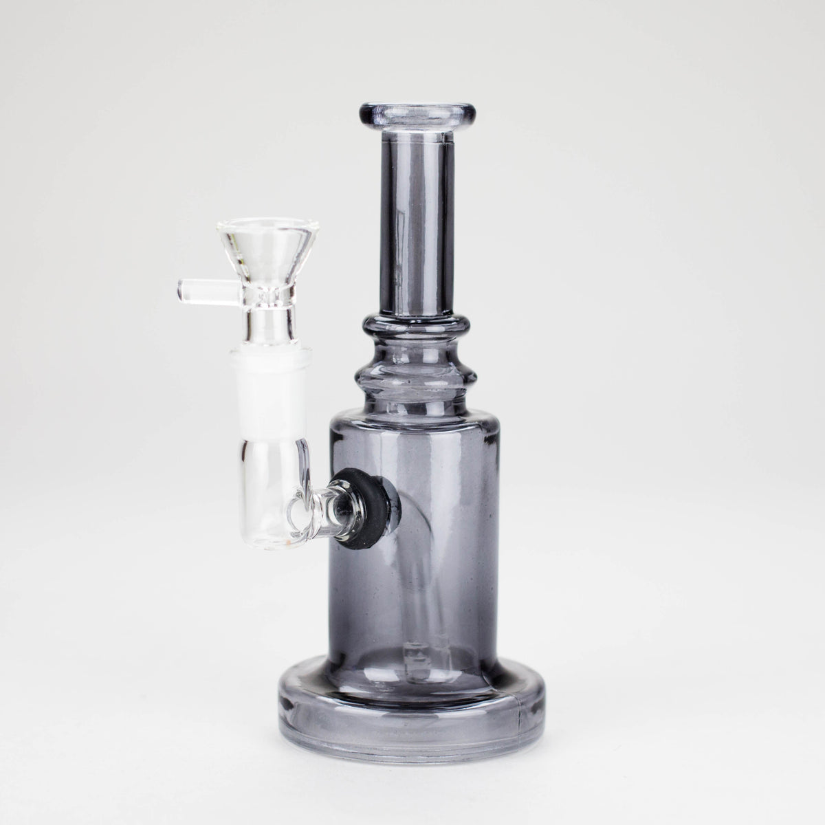 Small Glass Bong in Grey from Dream Crystal