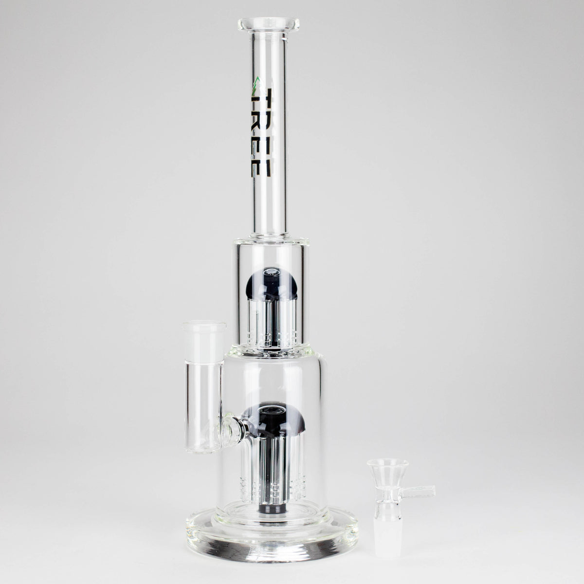 Dual Tree-Perc Glass Bong from Tree Glass