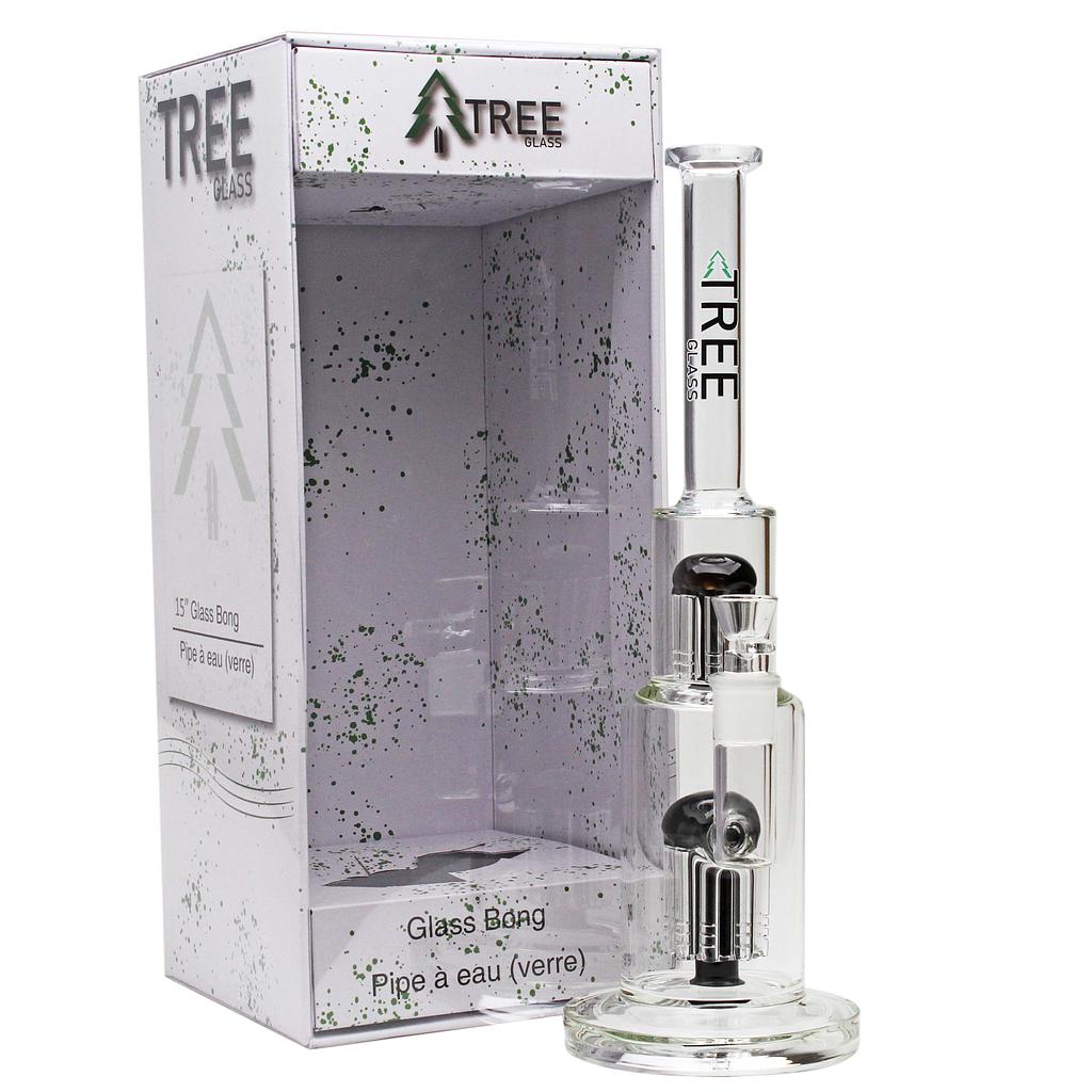 Premium Packaging for the Tree Glass Dual Tree-Perc Glass Bong