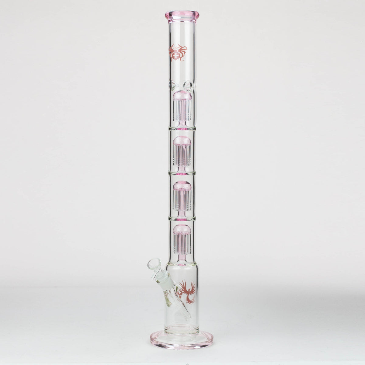 Xtreme 26 inch Quad-Percolator Straight Tube Bong