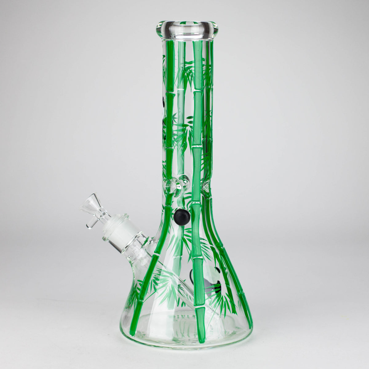 Thick Glass Panda Bong