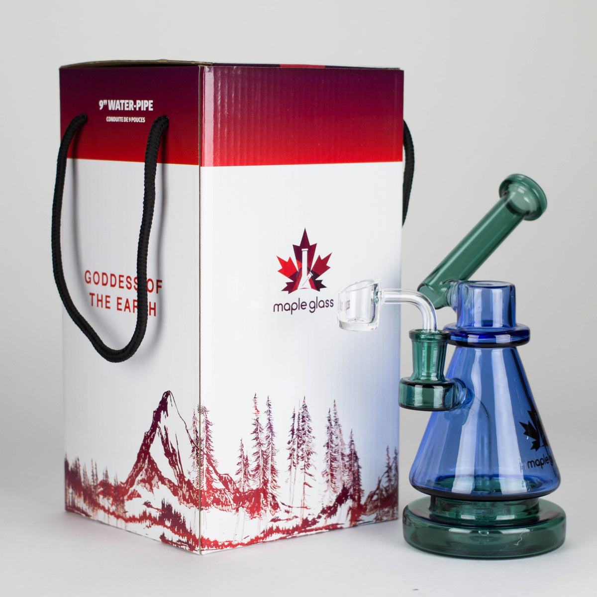 Maple Glass Goddess of The Earth Dab Rig