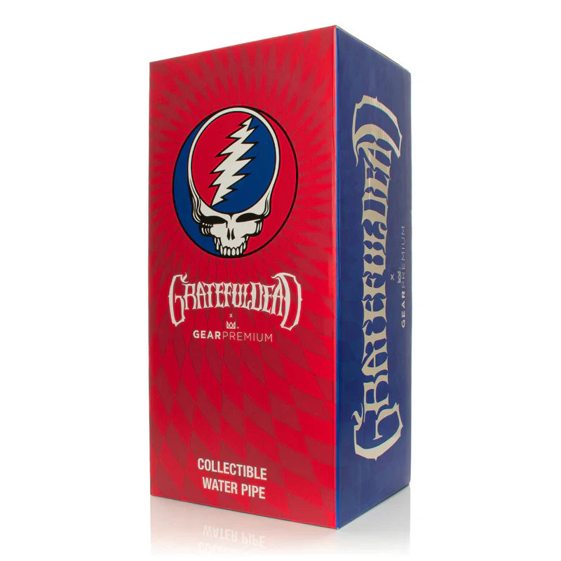 Grateful Dead Beaker Bong Packaging