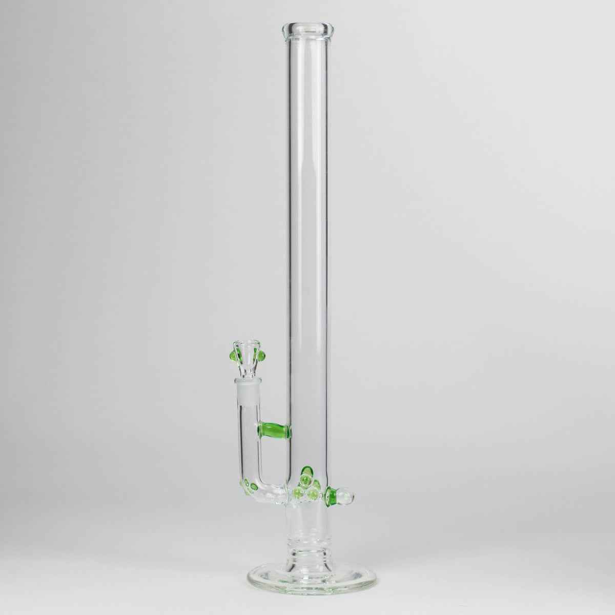 Shine Glassworks Huge Straight Tube Bong in 22 inches