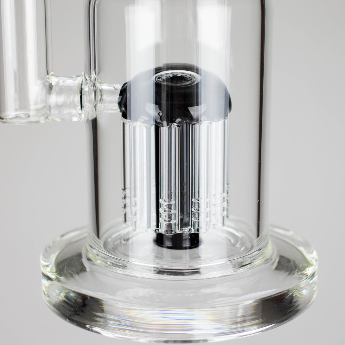 Lower Tree Arm Percolator in the Tree Glass Dual Tree-Perc Glass Bong