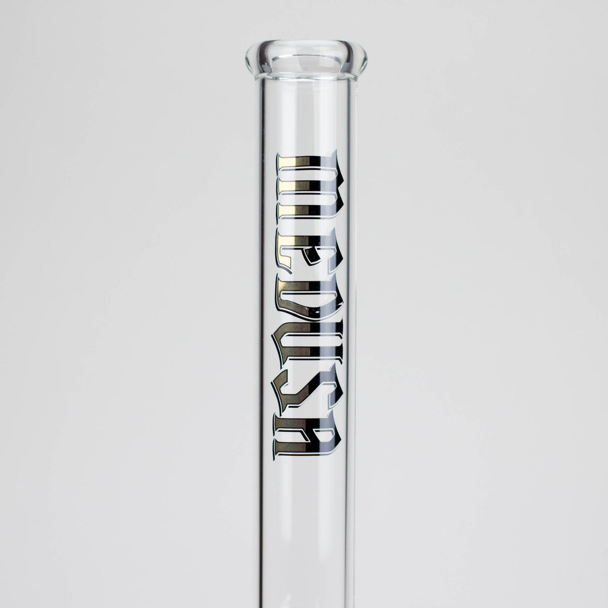 Glass Neck of the Medusa Big Beaker Bong With Cone Perc