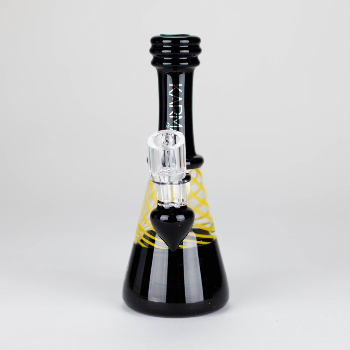 Black And Yellow Mini Dab Rig
