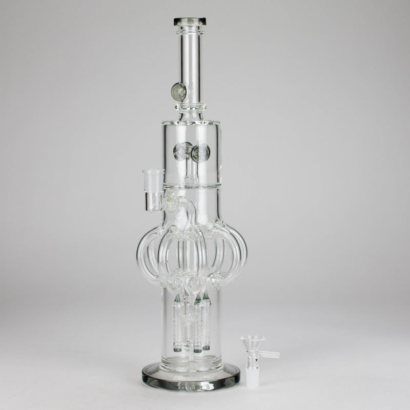 Octopussy Recycler Percolator Bong in 16 inches