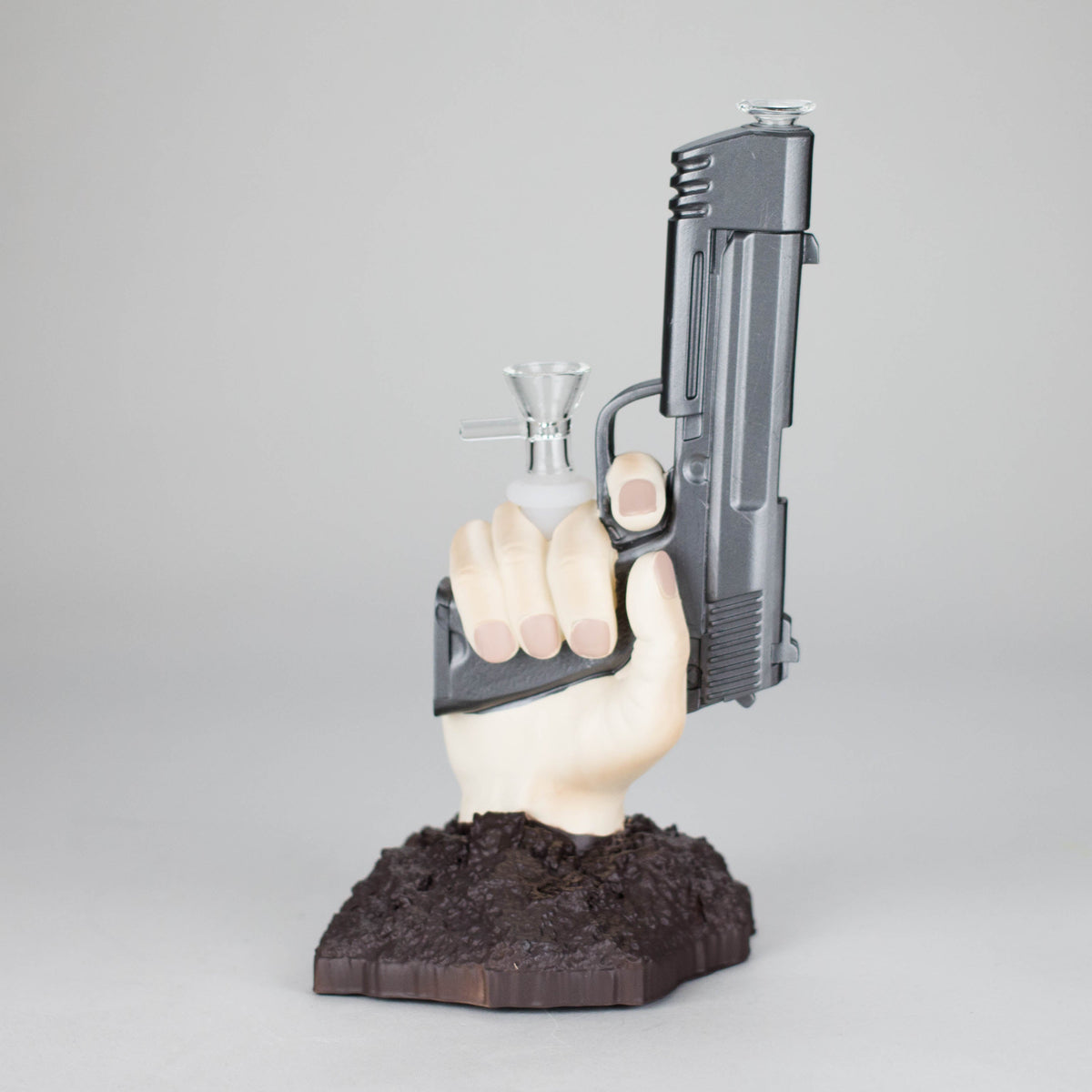 Pistola Handgun Bong in 8 Inches