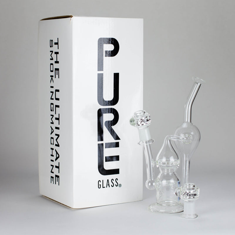 Infinity Recycler Bong With Inline Perc From Pure Glass