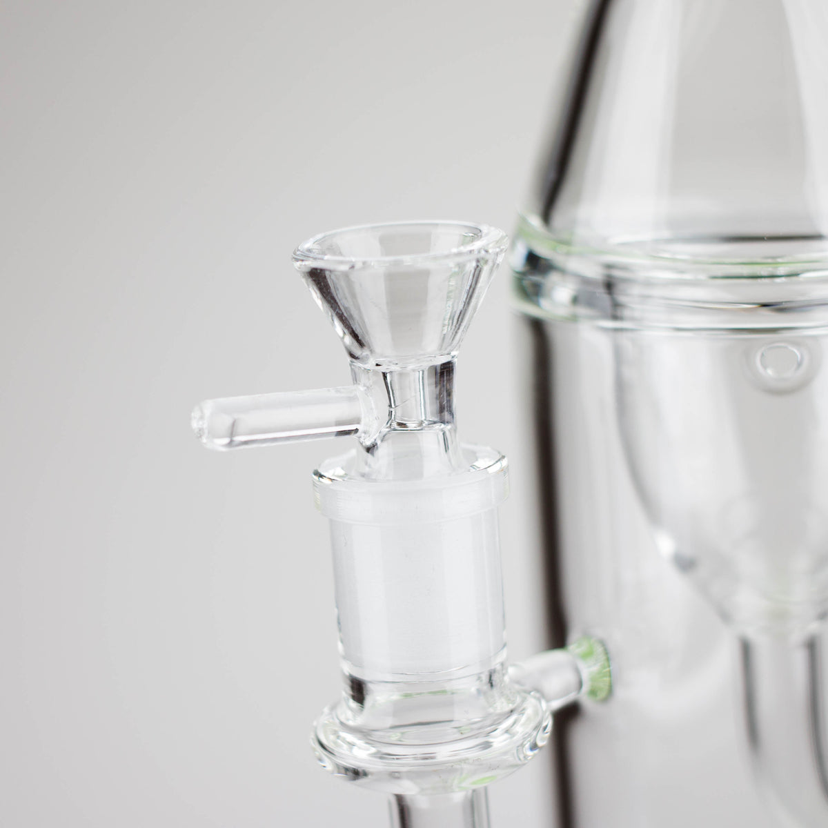 Glass Bowl Piece for the Recycler Bong With Showerhead Perc And Sphere Diffuser