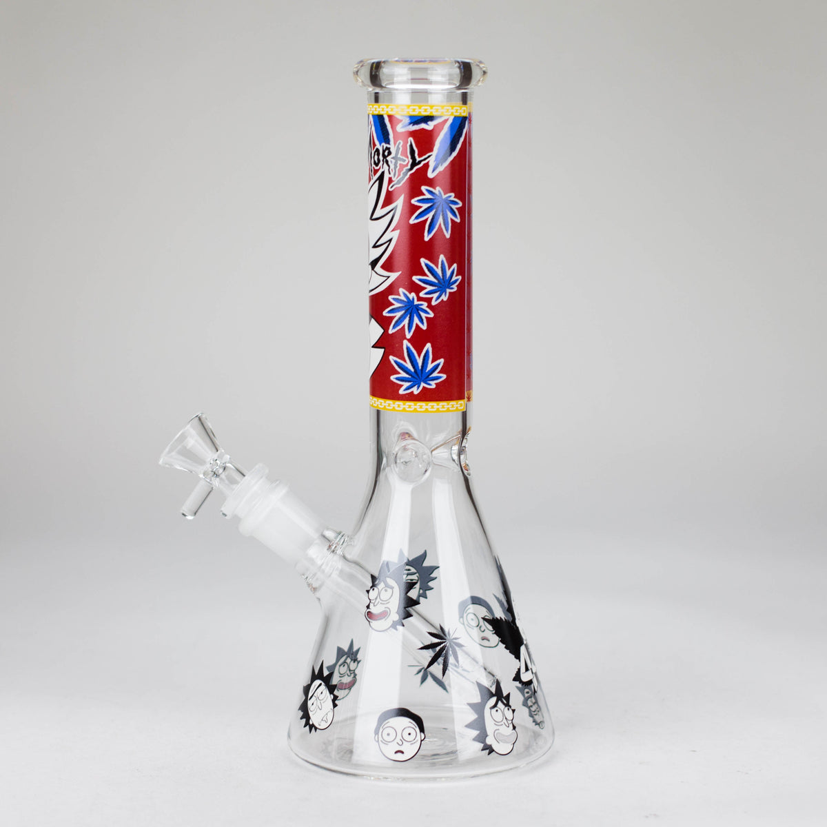 Cosmic Blast Red Rick And Morty Bong