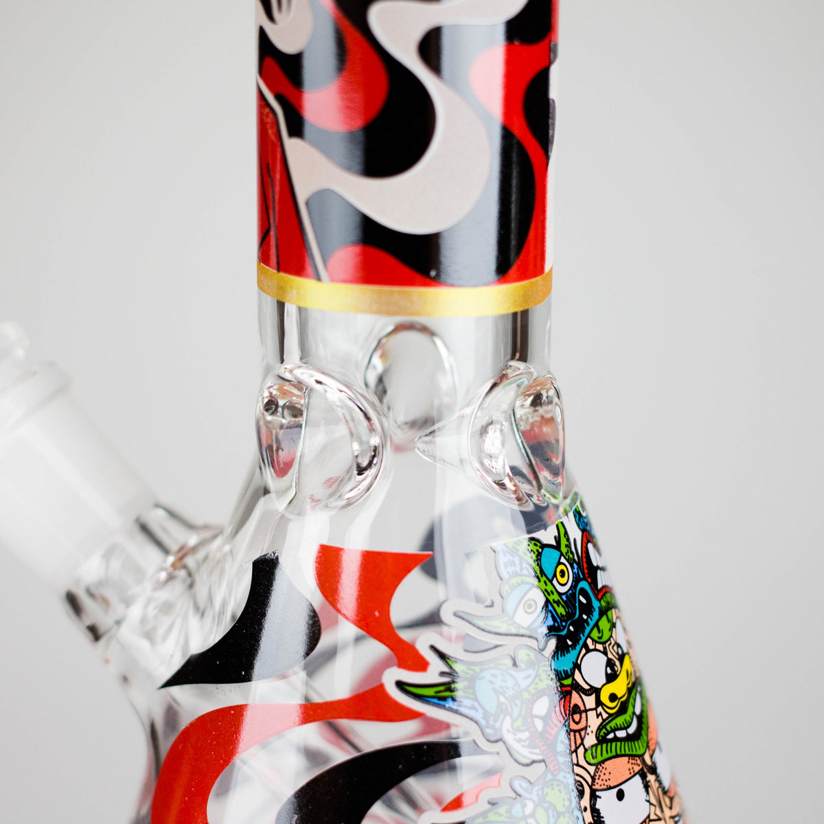 Rick And Morty Glass Beaker Bong With Ice Catcher Online