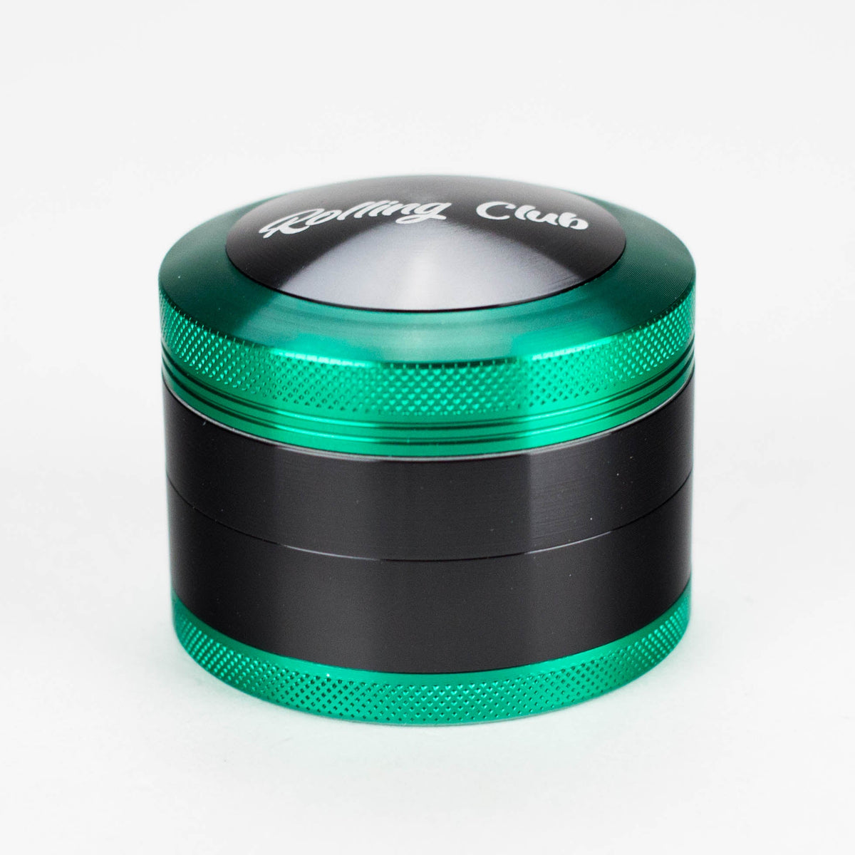 Rolling Club 4-Piece Metal Herb Grinder in Green