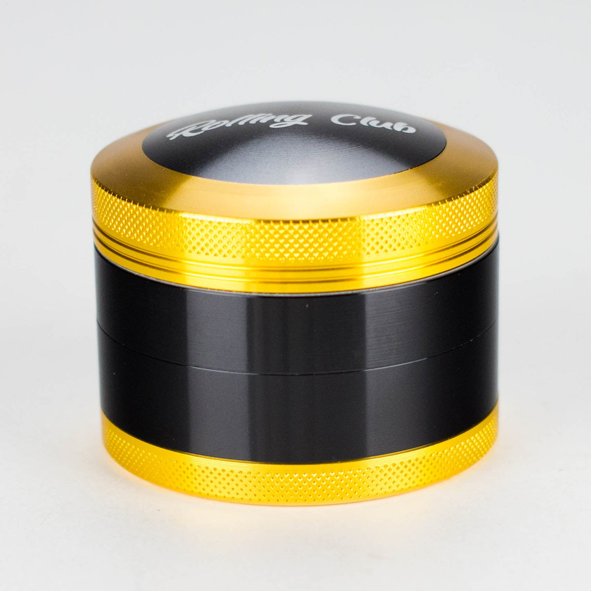 Rolling Club 4-Piece Metal Herb Grinder in Yellow
