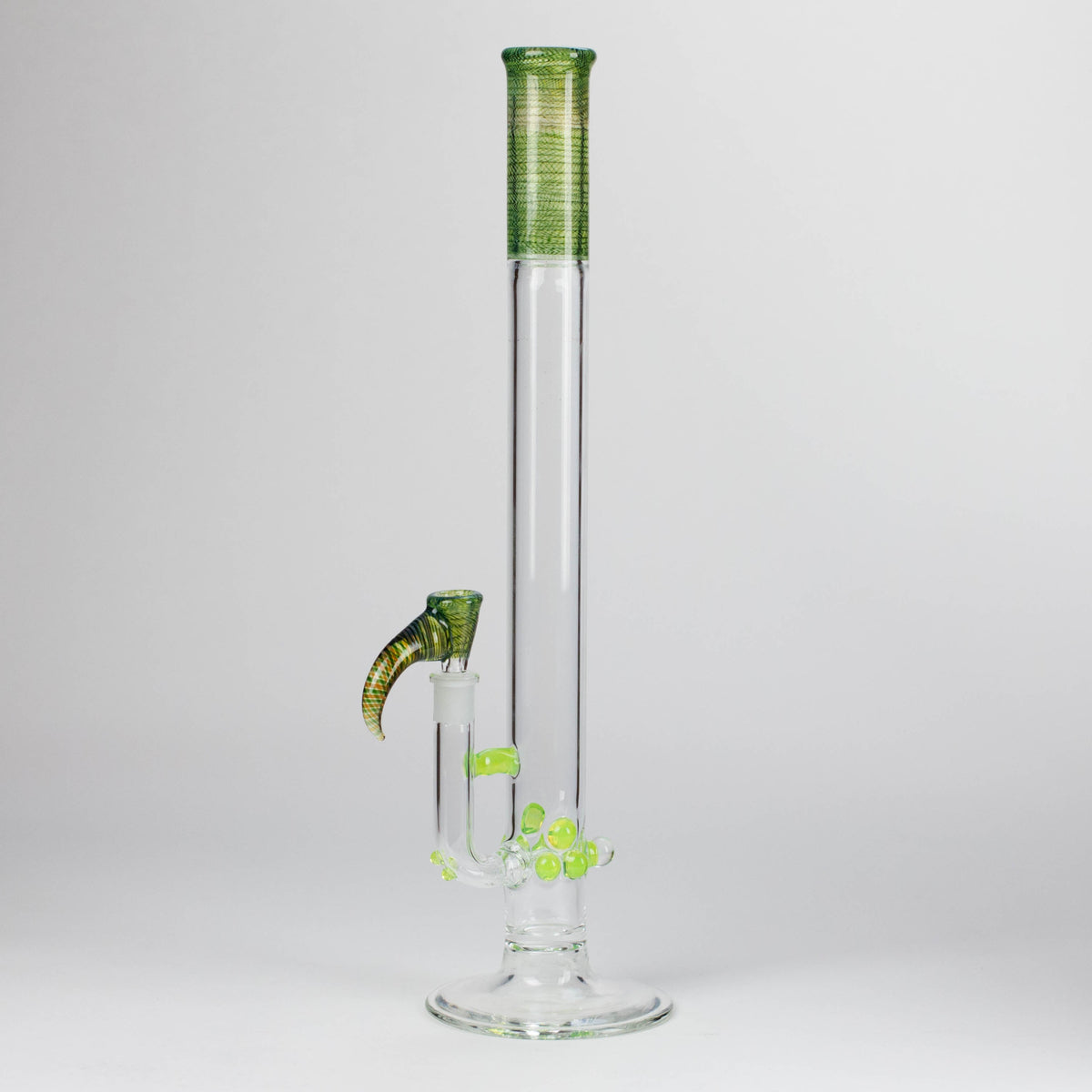 Shine Glassworks Beautiful Straight Tube Bong