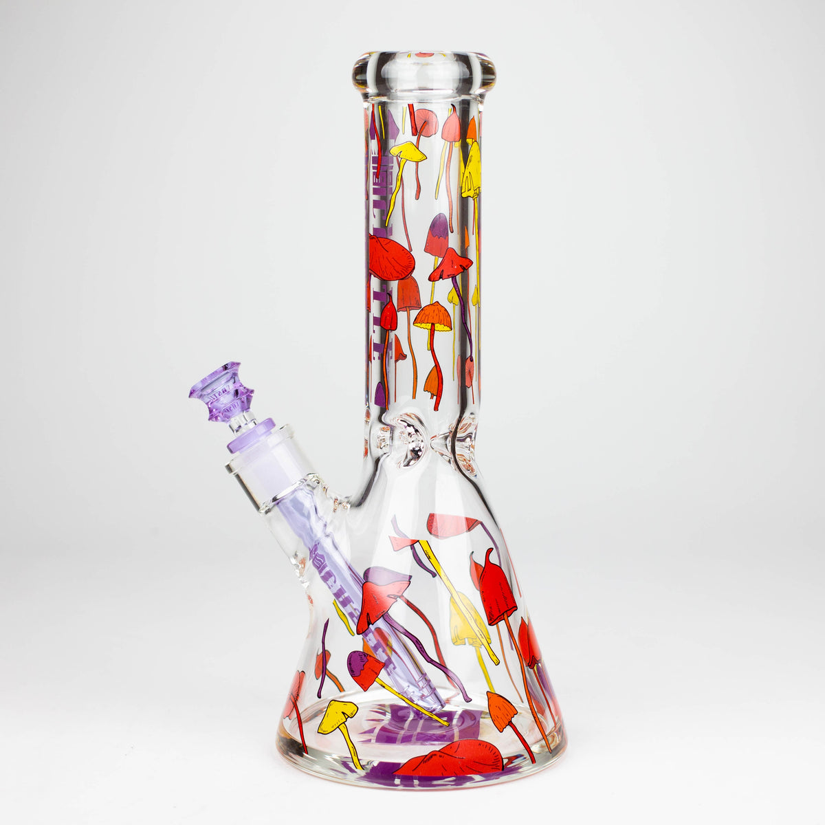 Castle Glassworks Shroomie Beaker Bong in 12 inches