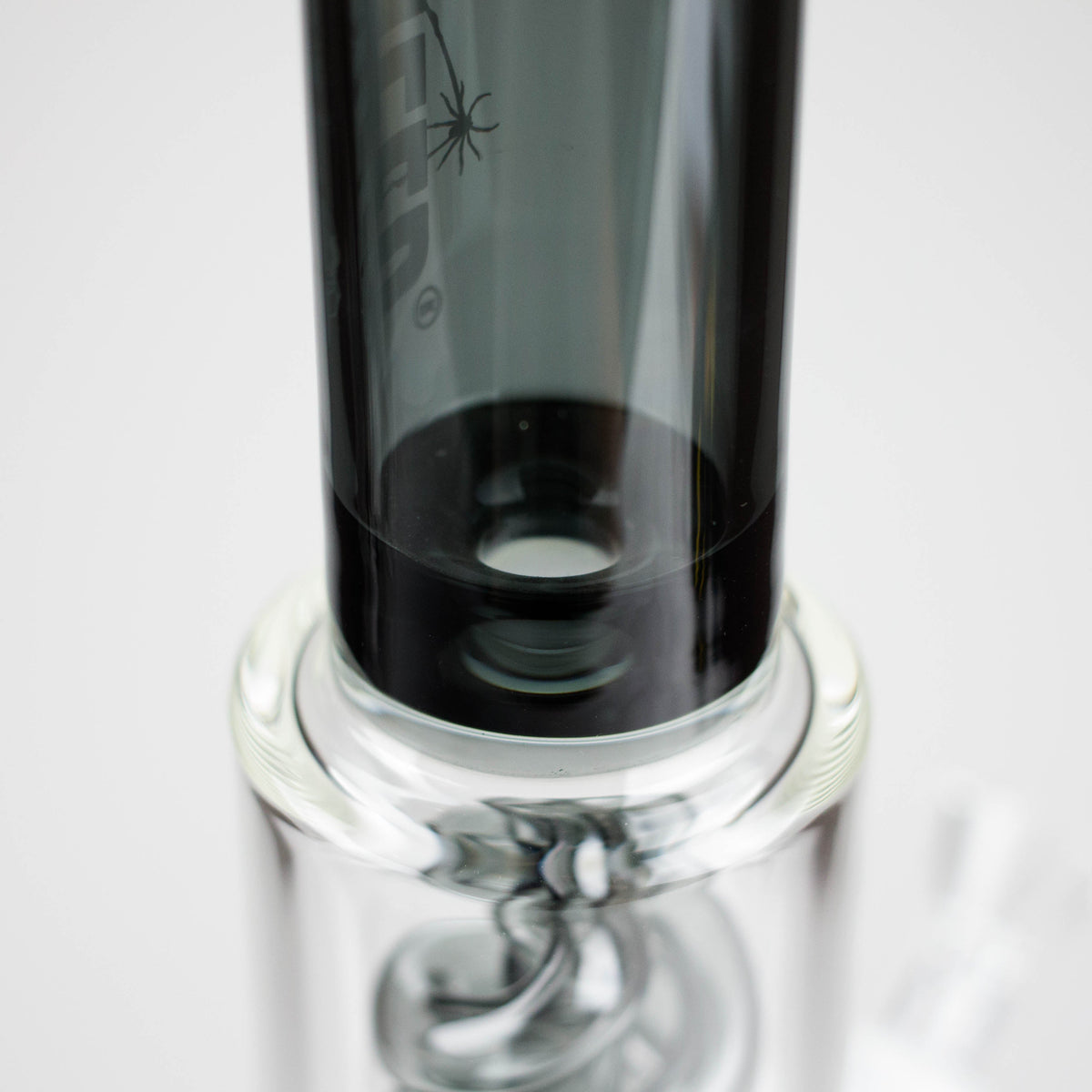 12" Spider Beaker Bong With Spiral Perc