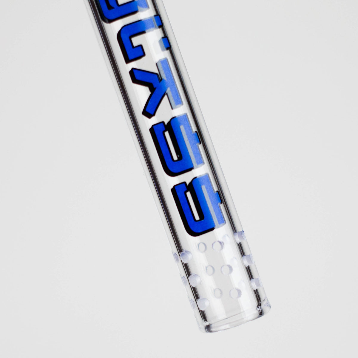 Diffused Downstem for the Silk Glass Thick Beaker Bong With Ash Catcher