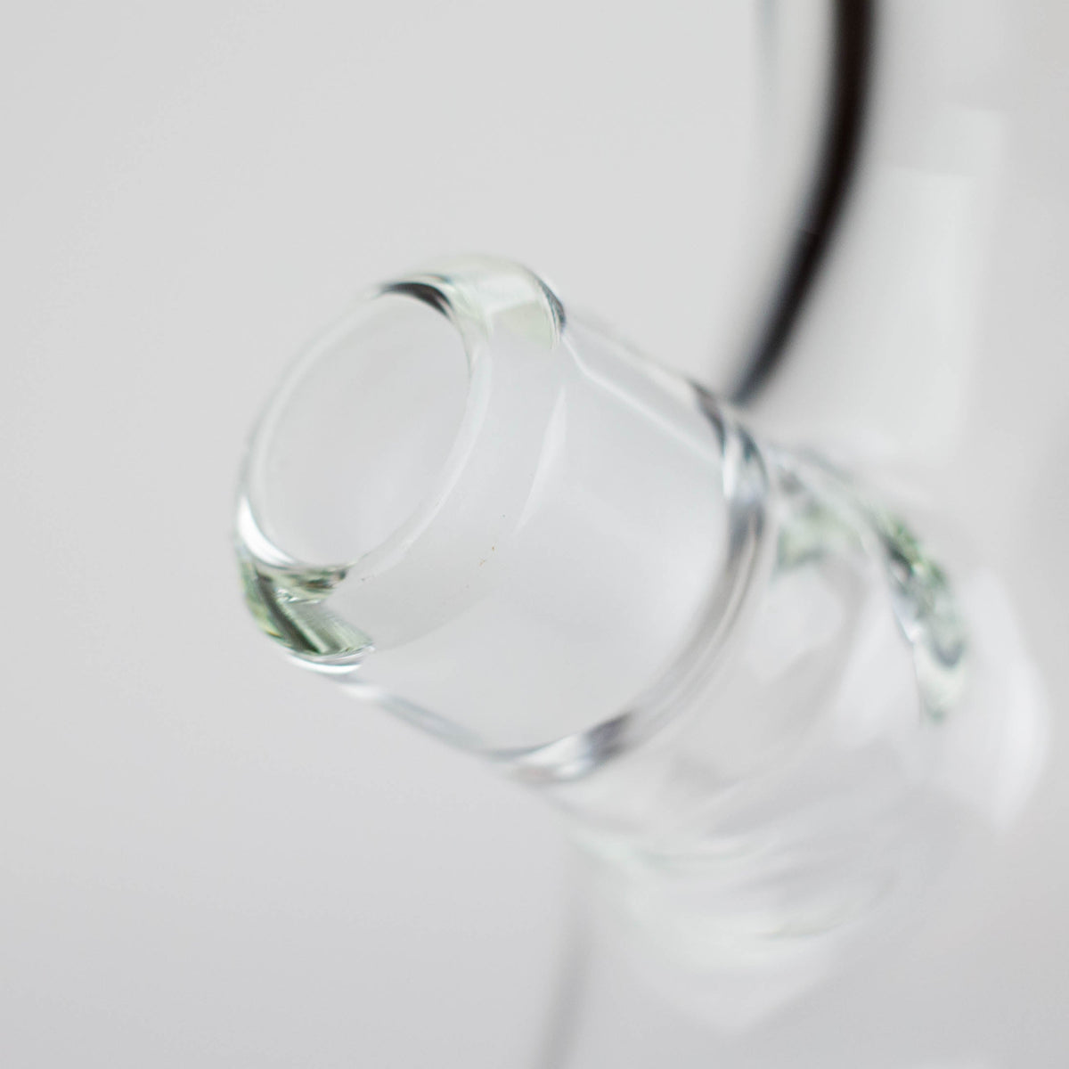 Joint Piece for the Silk Glass Thick Beaker Bong With Ash Catcher