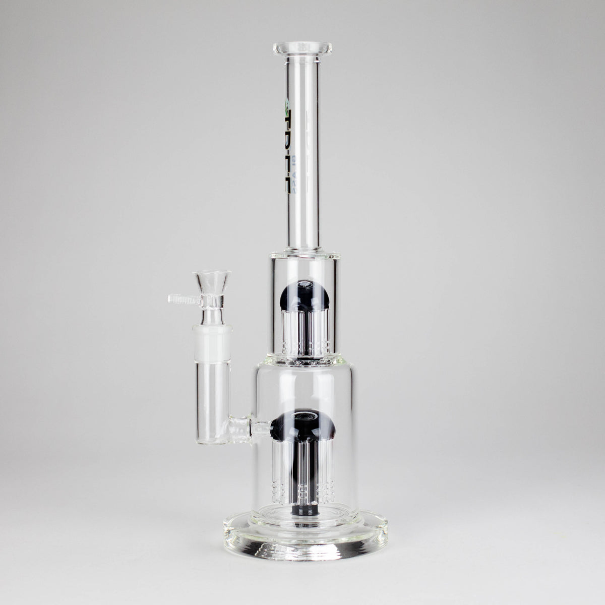15 Inch Dual Tree-Perc Glass Bong from Tree Glass