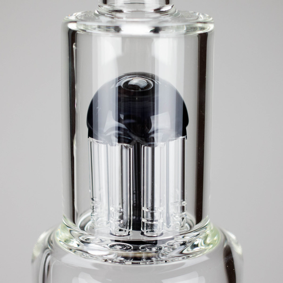 Upper Tree Arm Percolator in the Tree Glass Dual Tree-Perc Glass Bong