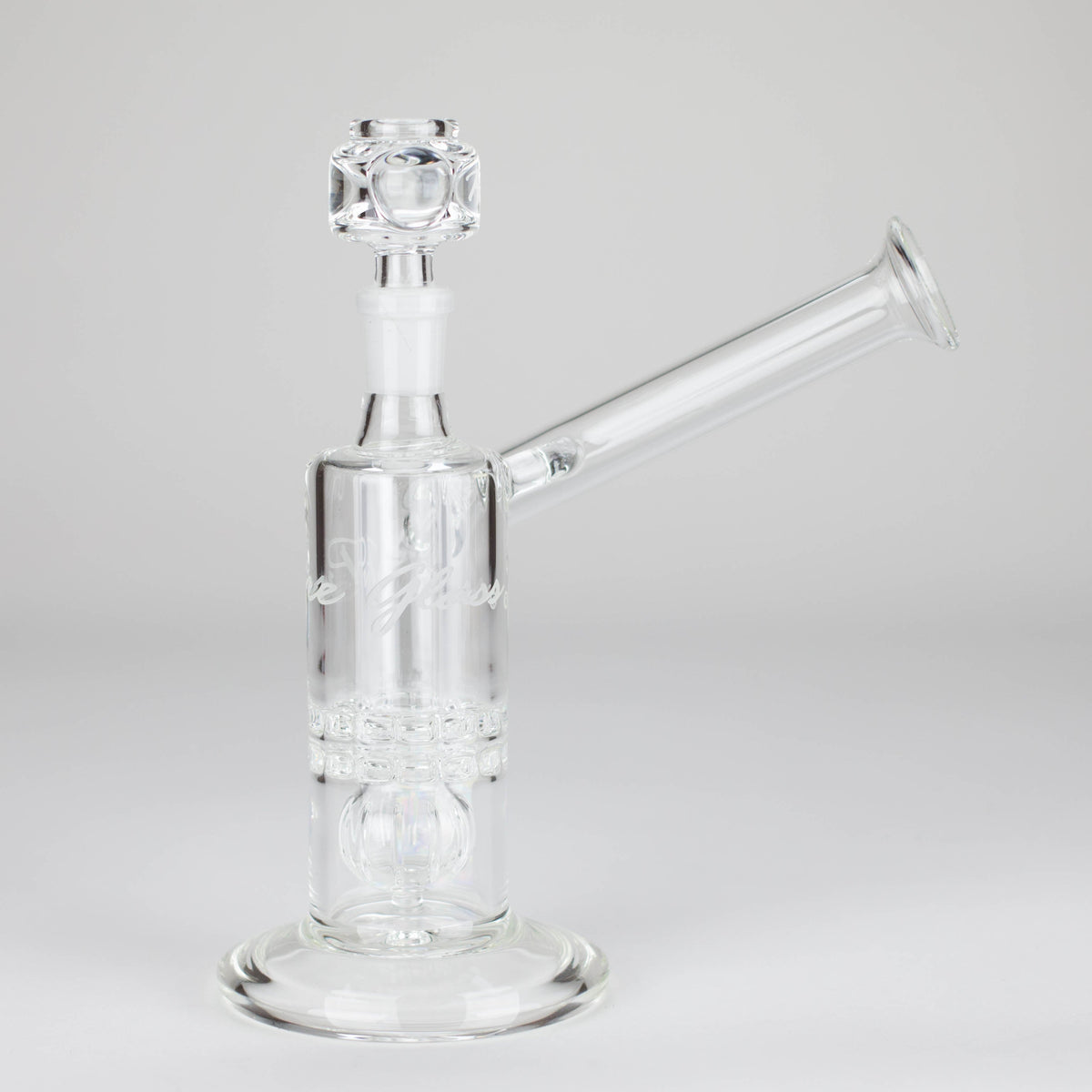 Pure Glass Small Triple Perc Bong