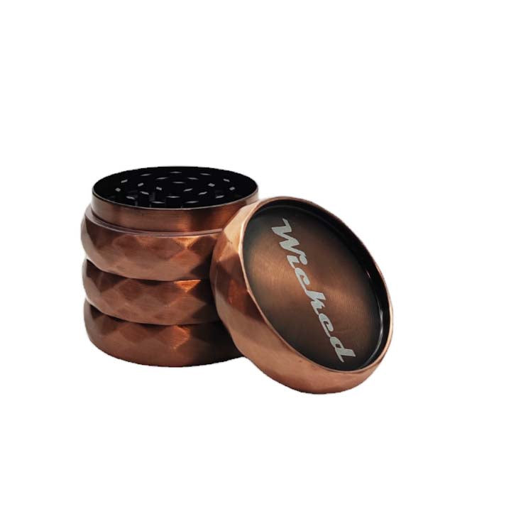 4-Piece 50MM Metal Grinder by WICKED