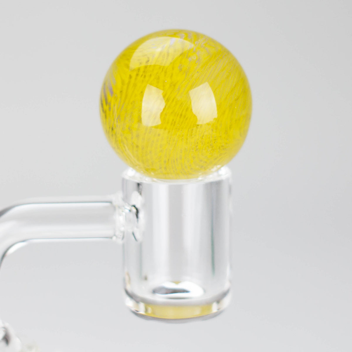Yellow Marble Carb Cap for banger