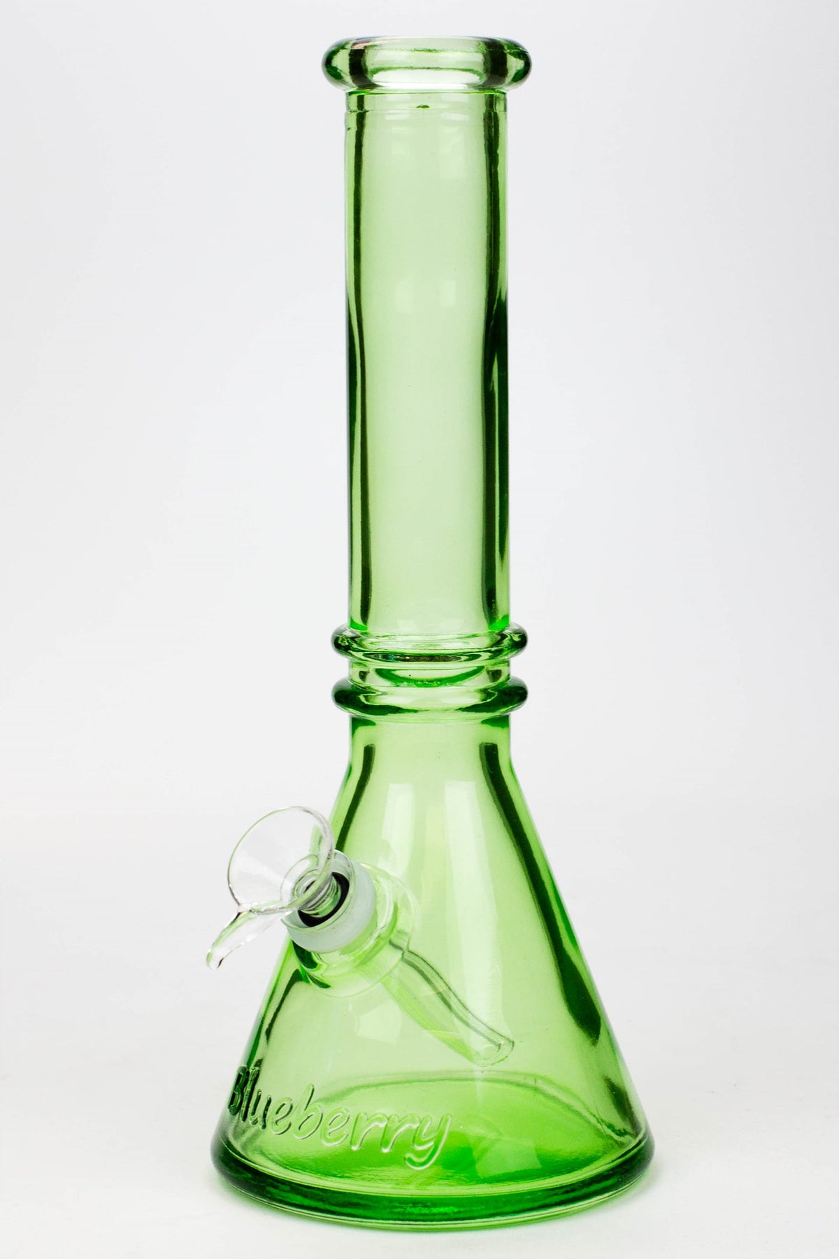 10" colored soft glass water bong_11