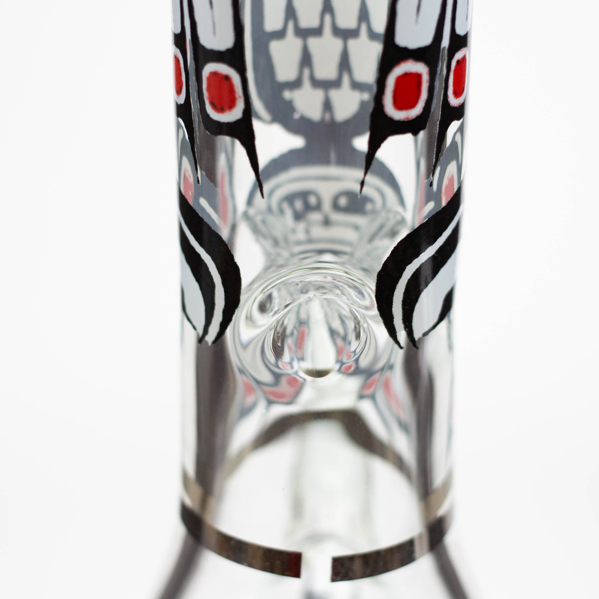 Ice Notches in the NG- 18 Inch Aboriginal Totem Beaker Bong
