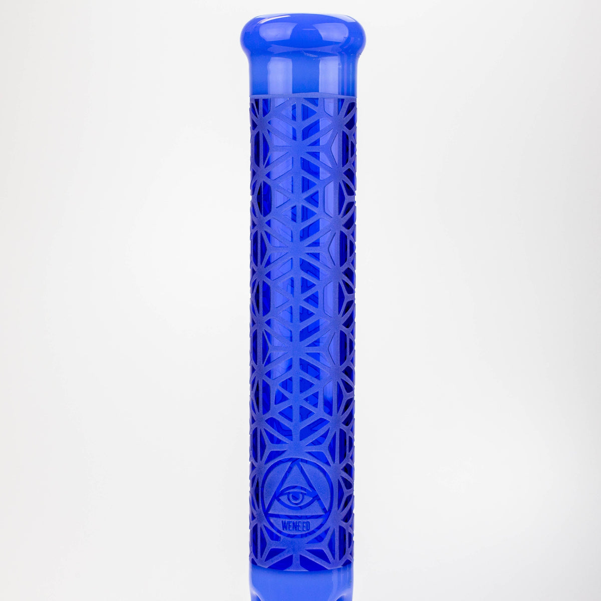 Glass Neck of the WENEED- 18 Inch Lattice Web Beaker Bong
