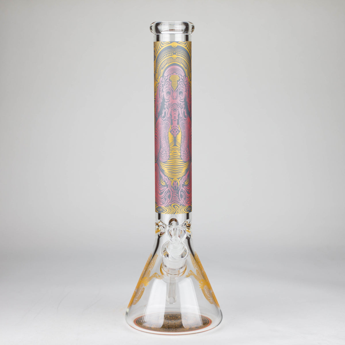 Araxus design on the 16 Inch Hellspawn Beaker Bong 