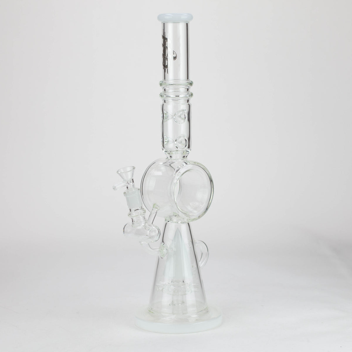 H2O | 19" Big Cone Perc & Inline Diffuser Bong_5