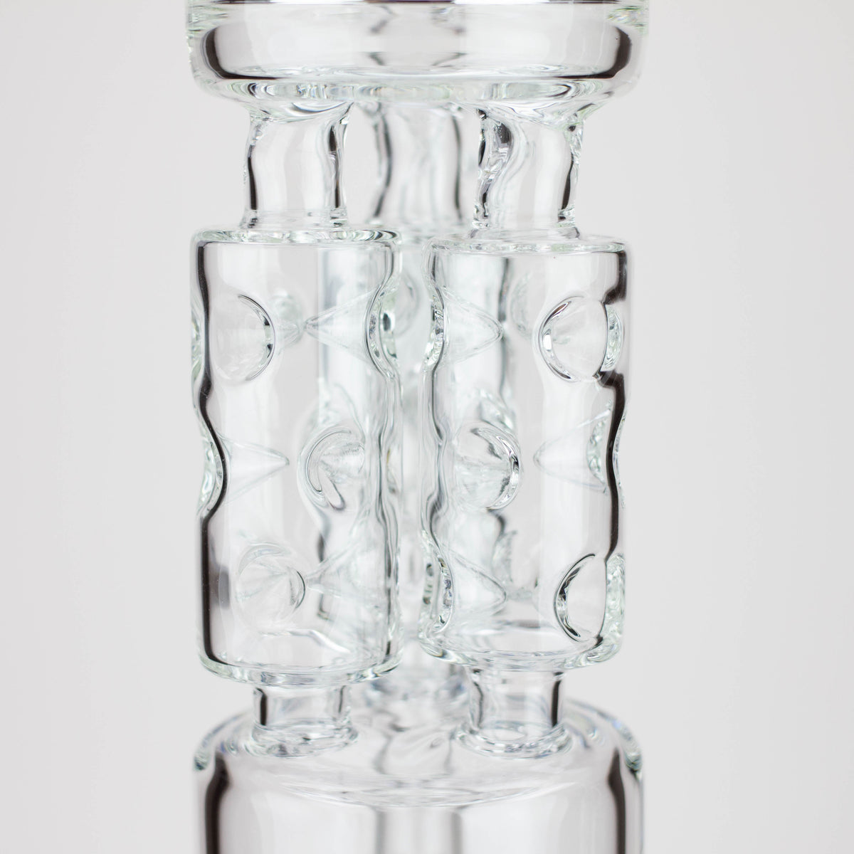 Body View of the H2O 21 inch Straight Tube Percolator Bong