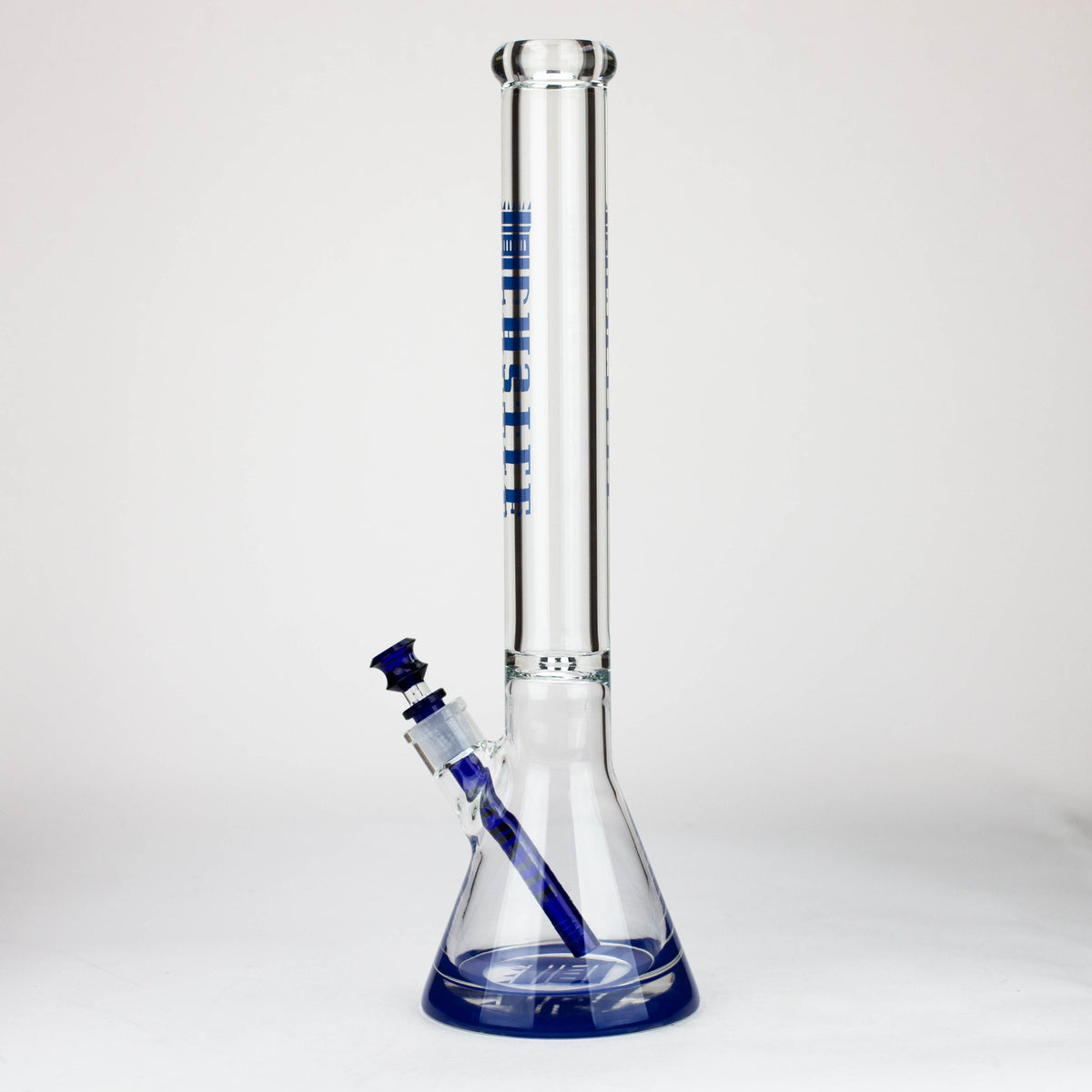 Castle Glassworks | 18 inch Glass Beaker Bong Side View