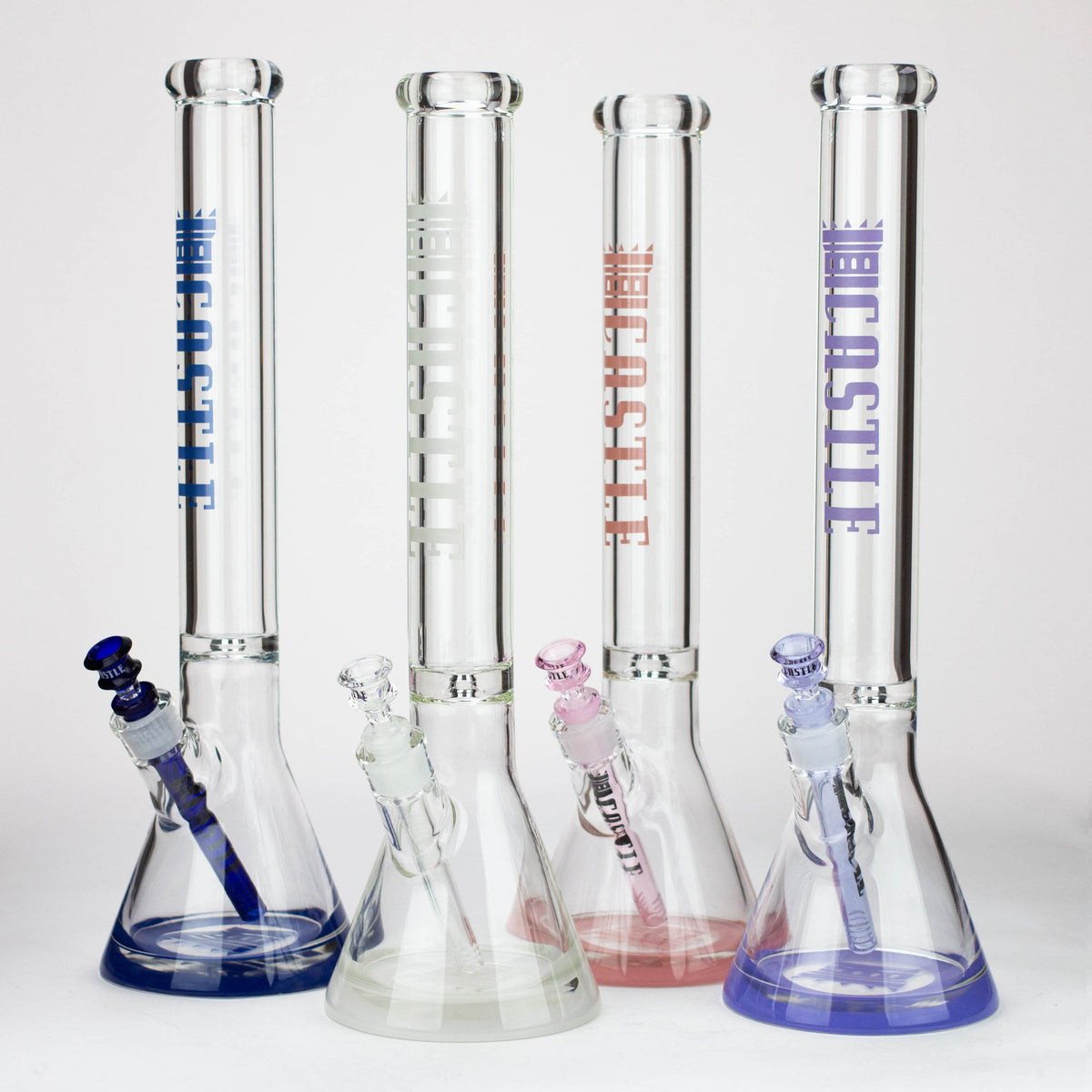 Castle Glassworks | 18 inch Glass Beaker Bong