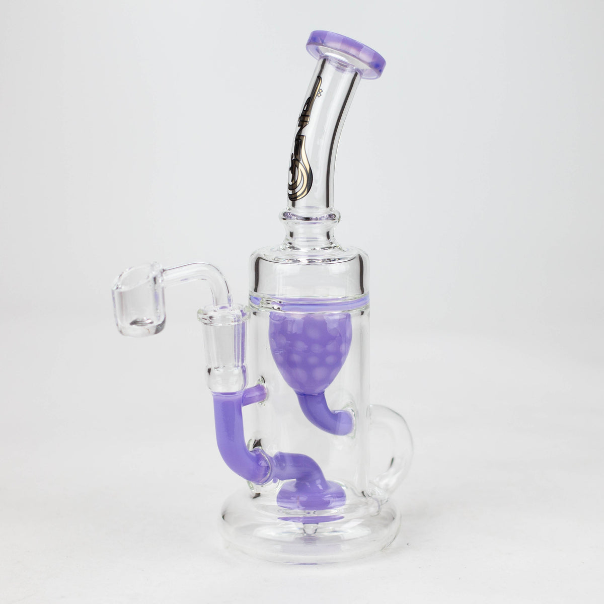 Genie 9 inch Purple Recycler Dab Rig